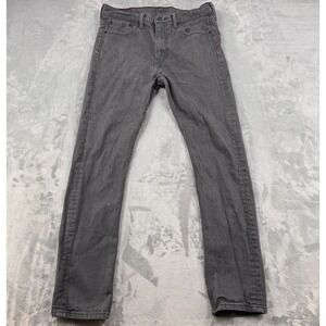 Levi's 510 Jeans Men's 32x34 Gray Skinny Fit Denim Stretch Pants